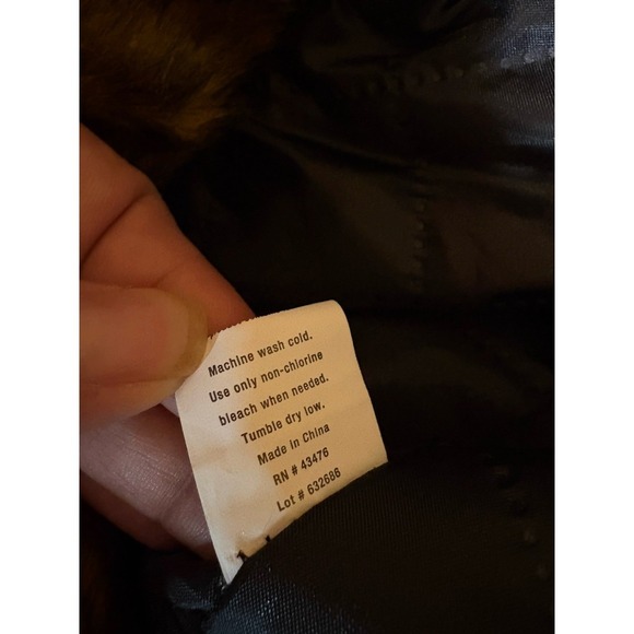 Clear Creek Trapper Aviator Hat Warm Faux Fur Brown Adjustable Chin Strap - Picture 5 of 6